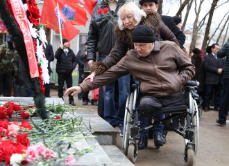 Митинг, приуроченный 39-летию ввода войск в Афганистан